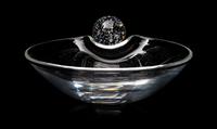 A Steuben Bowl Diameter 8 1/4 inches.