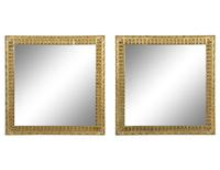 A Pair of Art Deco Style Giltwood Mirrors