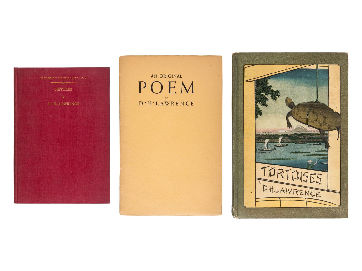 LAWRENCE, D.H. (1885-1930). A group of 35 works, including: