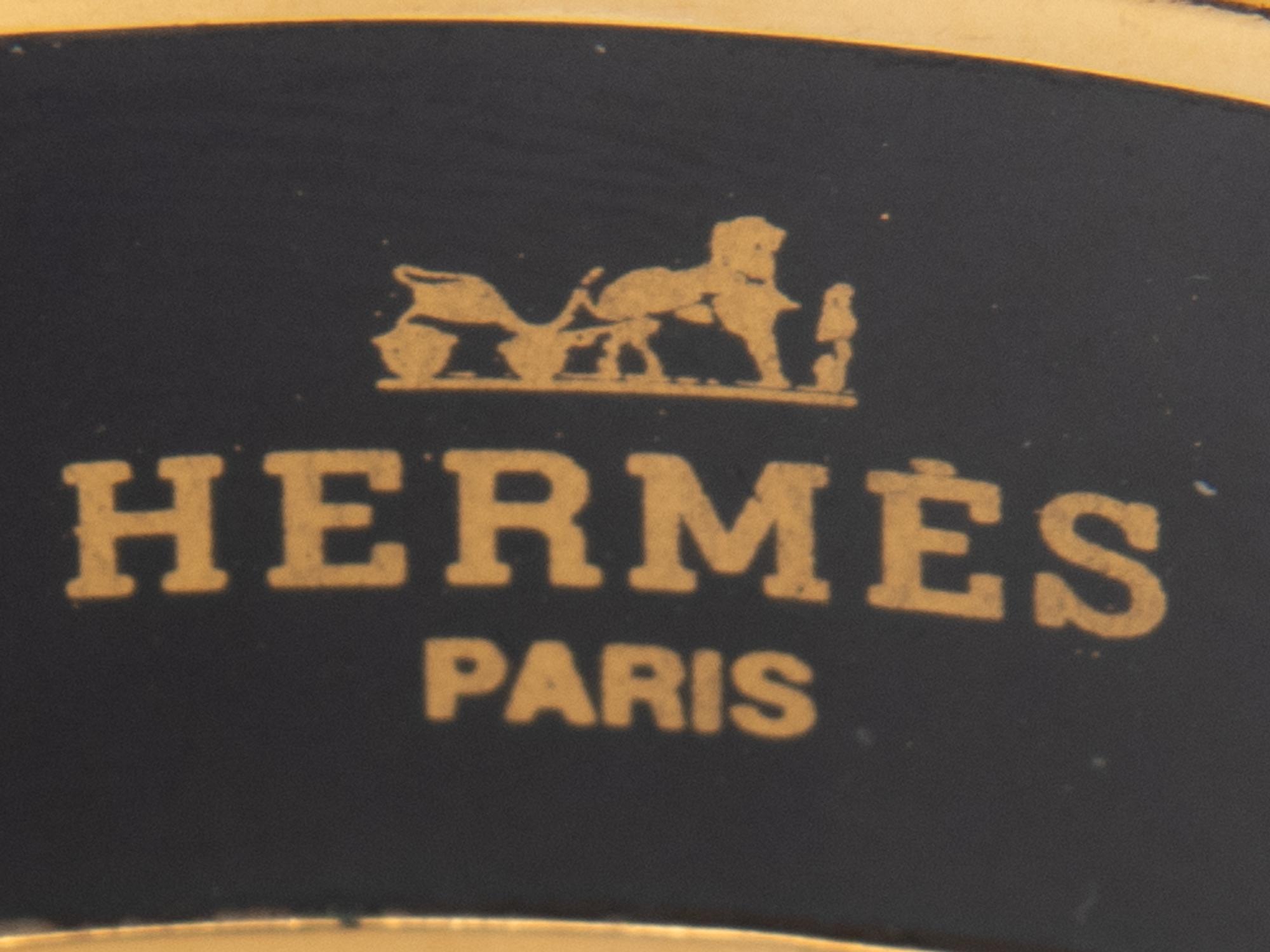 Hermès Bangle, Ear Clips, and Scarf Ring