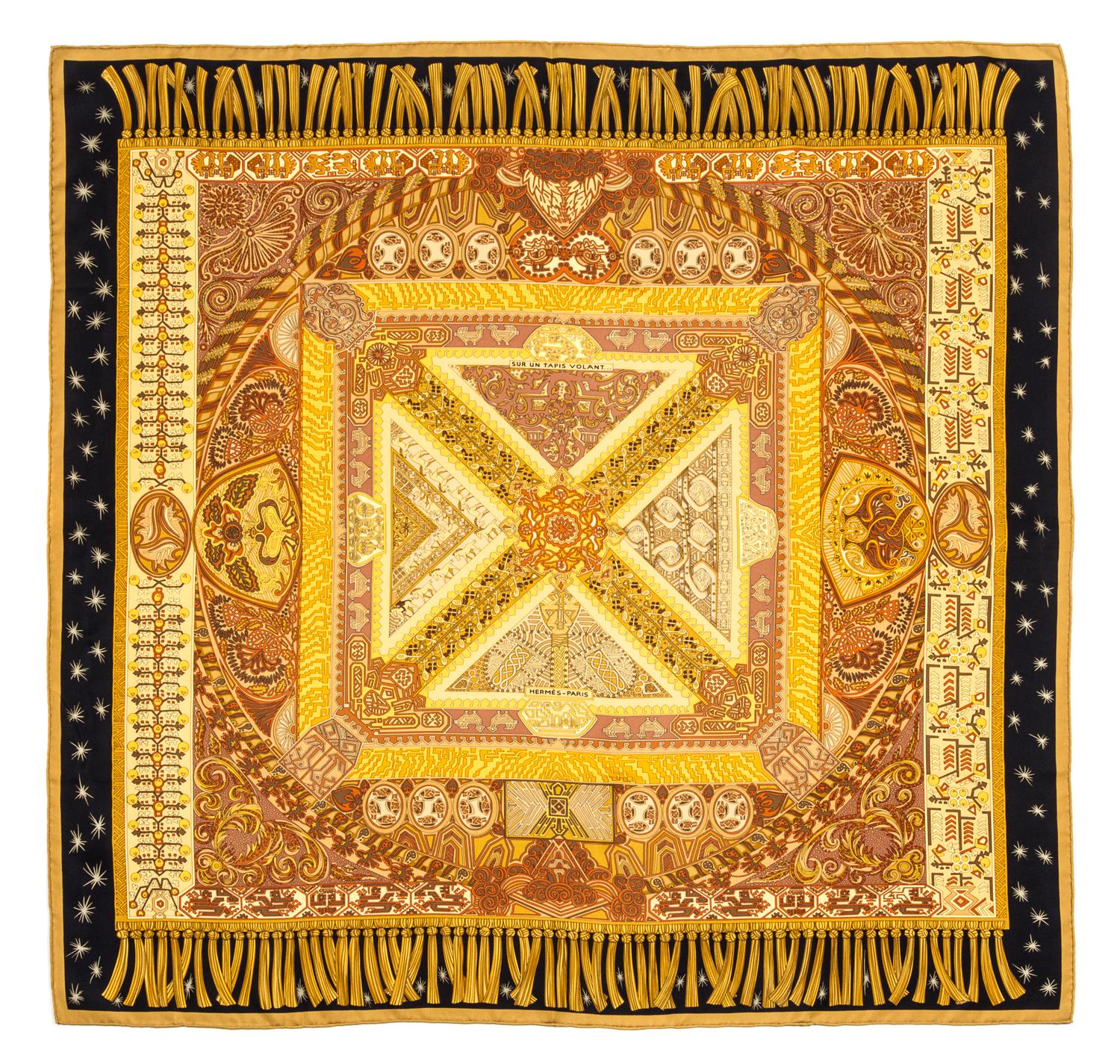 An Hermes 90cm Silk Scarf, 36"x36".