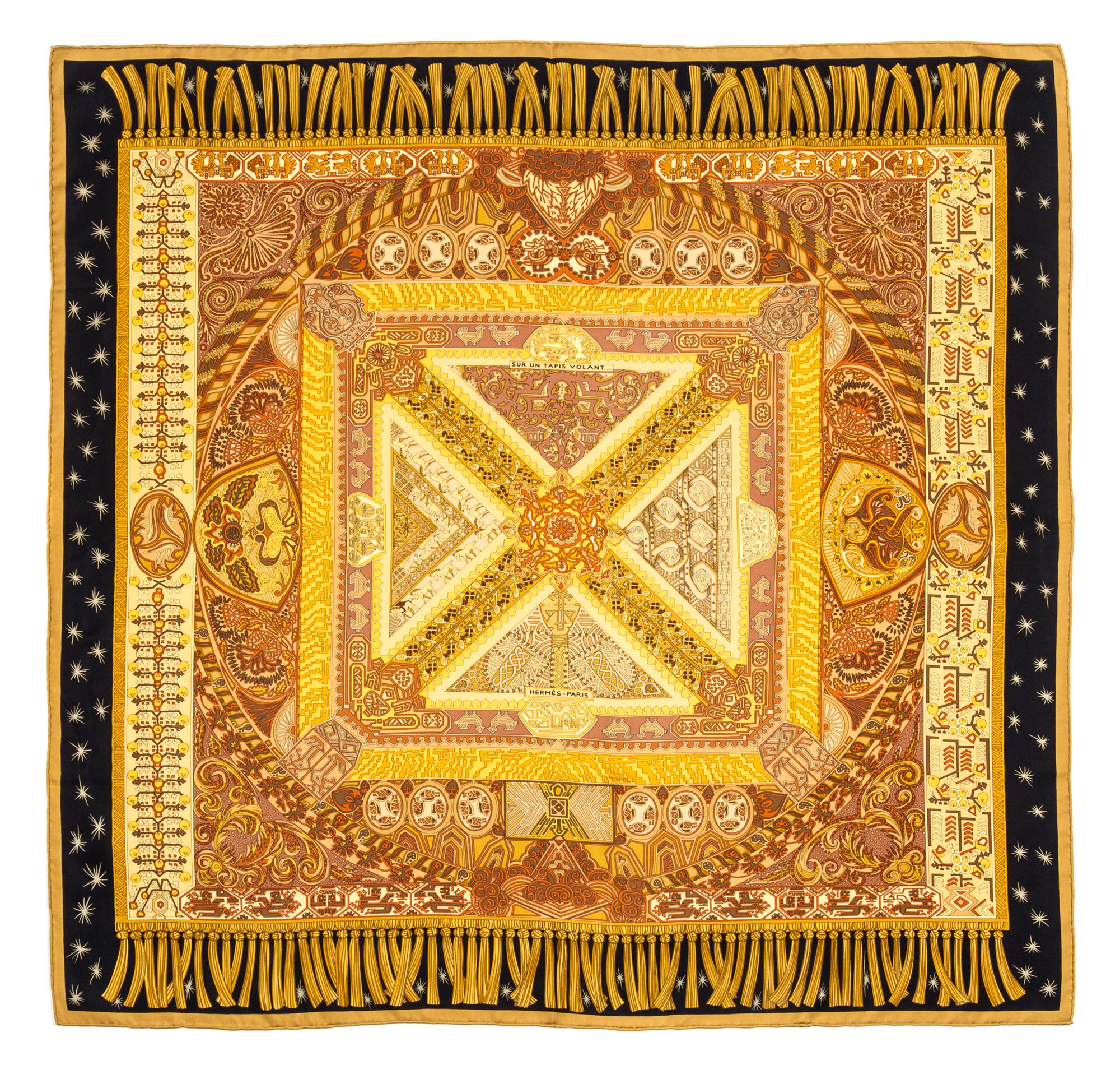 An Hermes 90cm Silk Scarf, 36"x36".