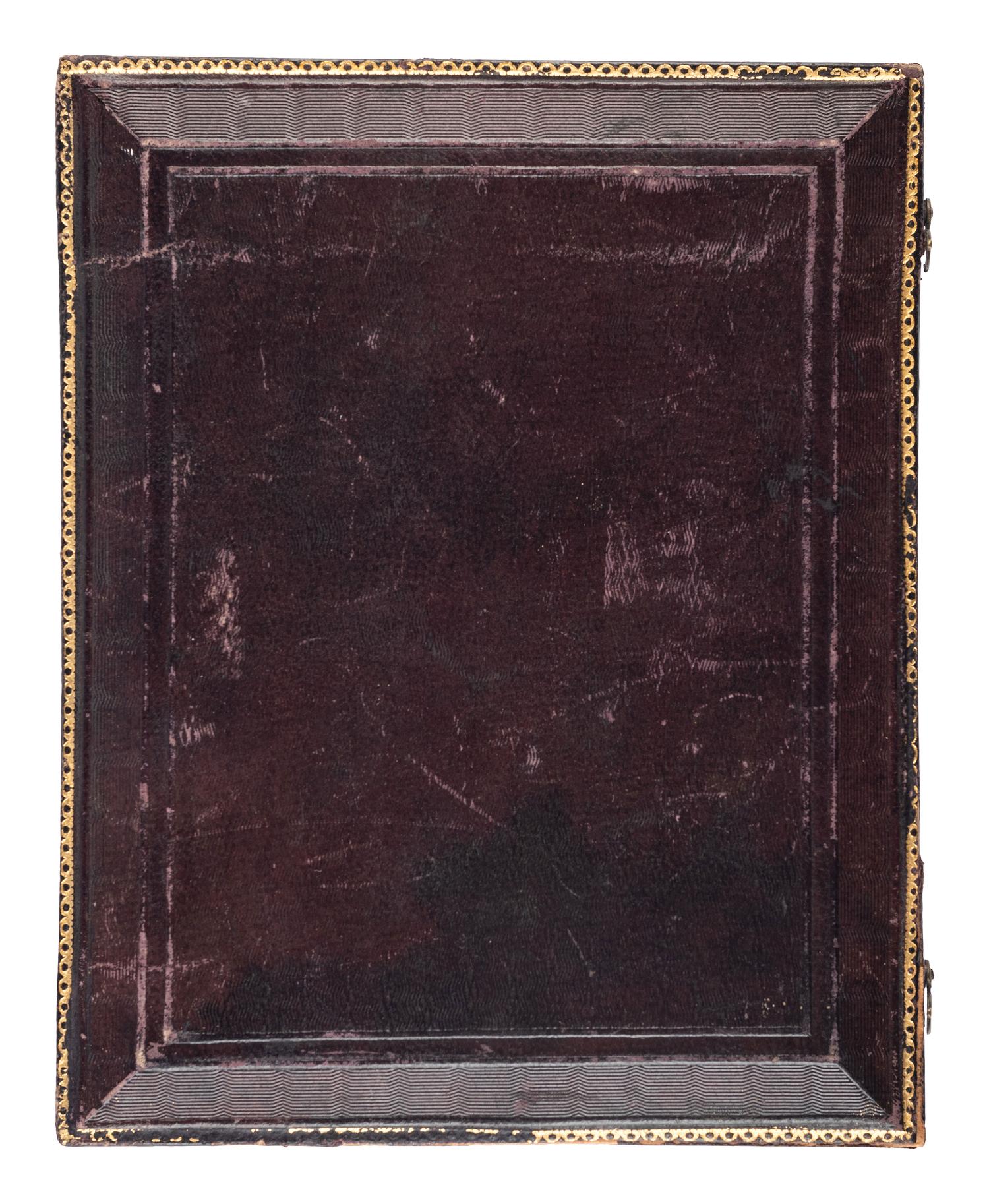 [CIVIL WAR] -- [CUSHMAN, Pauline (1833-1893)]. GERMON, Washington L. (1823-1877), photographer. Half plate daguerreotype of Pauline Cushman. Philadelphia, PA: 1859-1860.