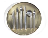 Arne Jacobsen Flatware Service for Eight, designed 1957