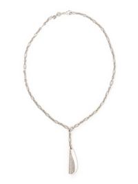 MOVADO, WHITE GOLD AND DIAMOND PENDANT NECKLACE