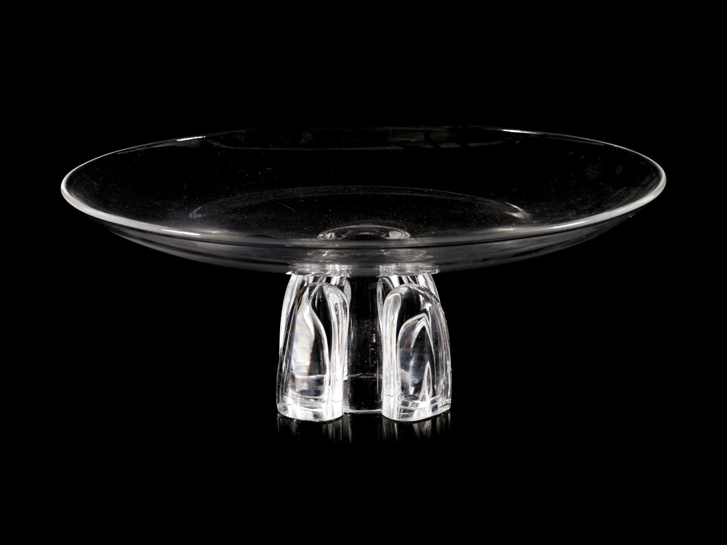 A Steuben Glass Center Bowl