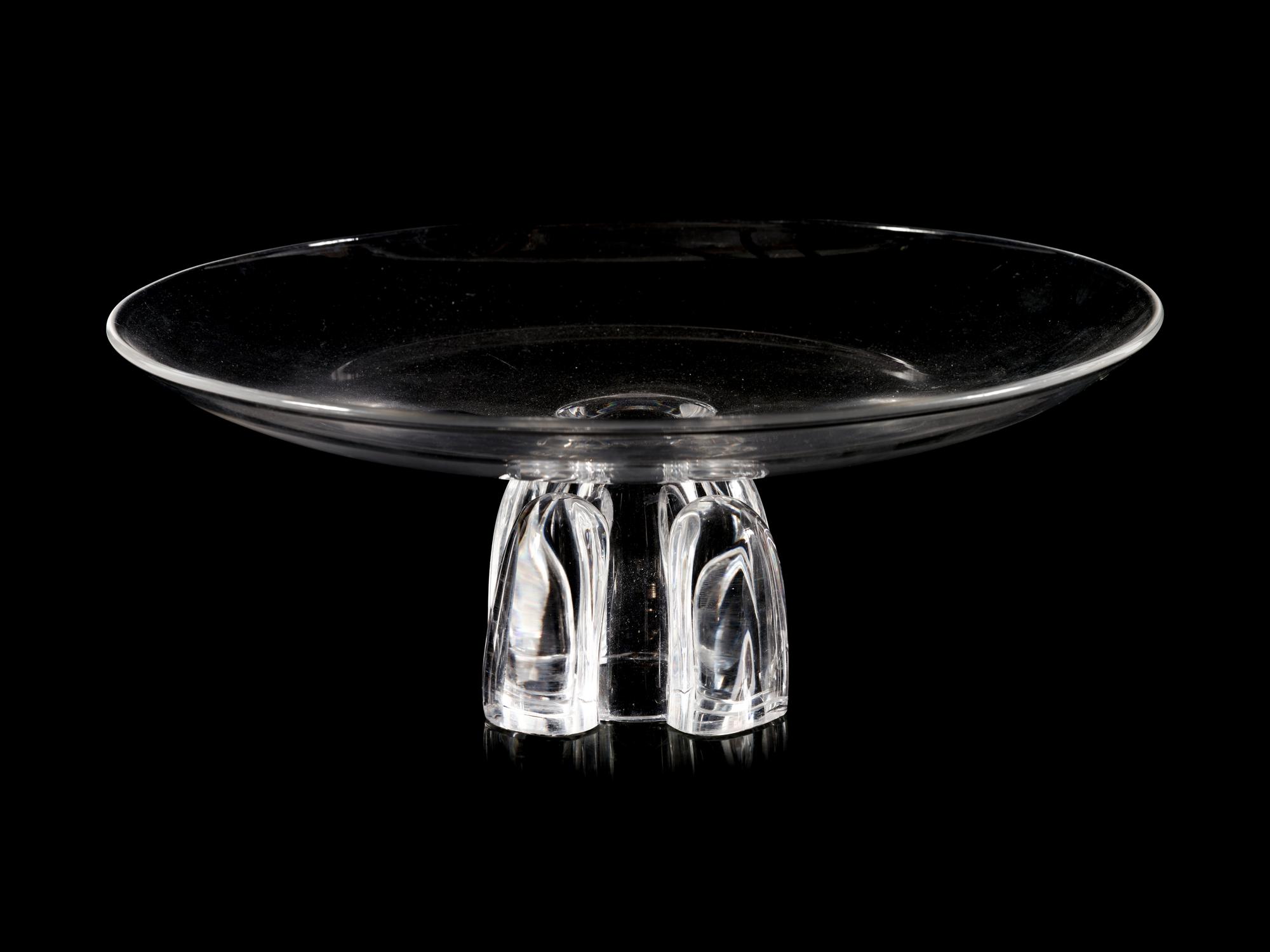 A Steuben Glass Center Bowl