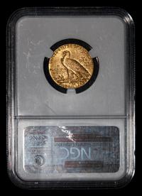 A 1912 Indian Head $5 Gold Coin (NGC MS61)