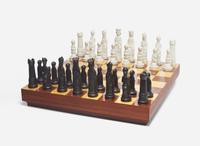 A Wedgwood Arnold Machin Designed Chess Set, UK, 1968
