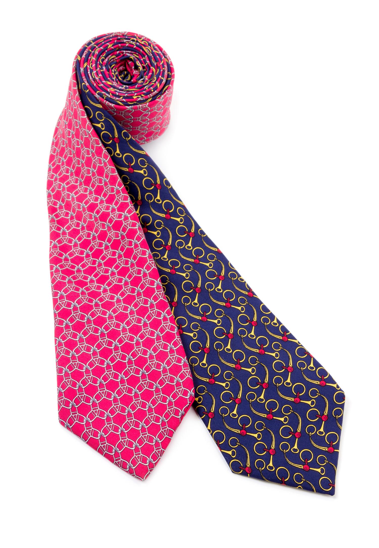 A Pair of Hermès Ties,