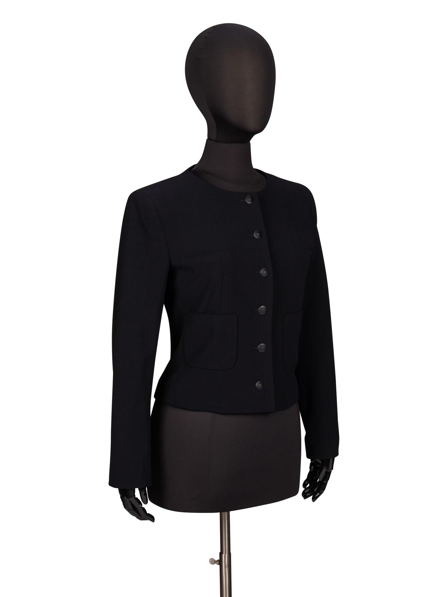 Chanel, Tailored Black Cardigan Jacket