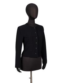 Chanel, Tailored Black Cardigan Jacket