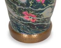 A Charles Lotton Multiflora Art Glass Table Lamp