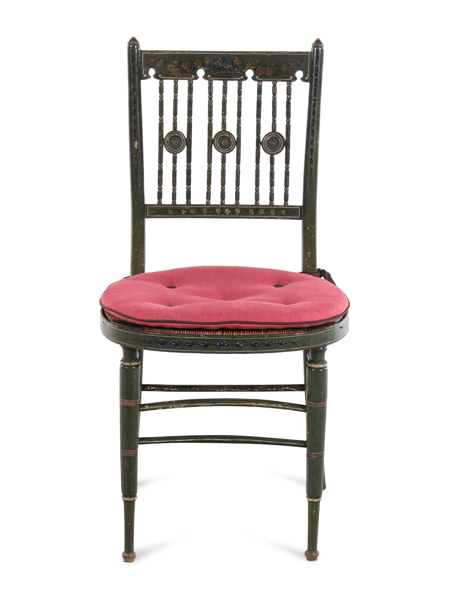 A Painted Side Chair
