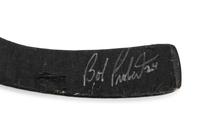 A Bob Probert Signed Autograph Game Used / Issued Hespeler Hockey Stick