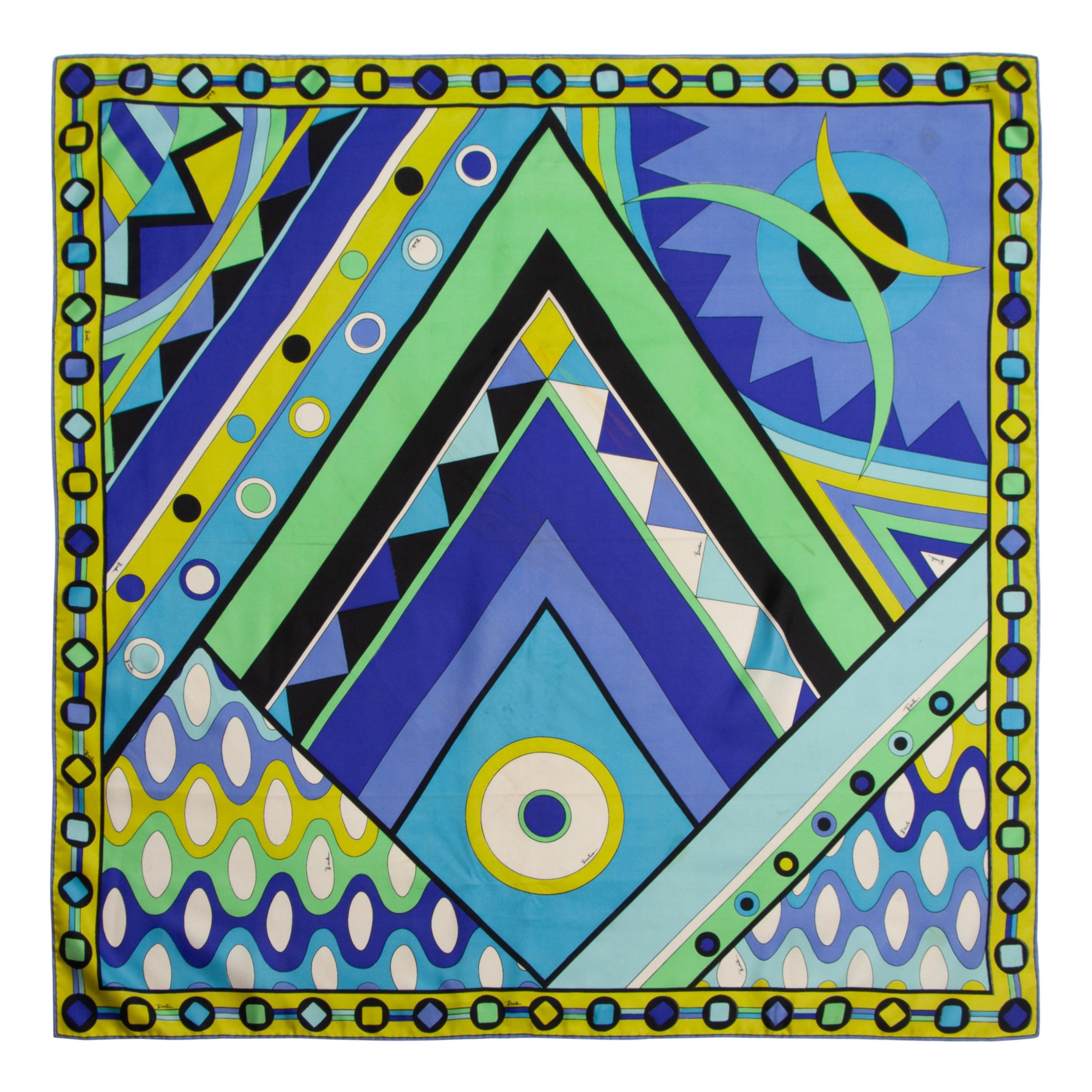 Six Designer Scarves: Givenchy, Gucci, Pucci, Ferragamo