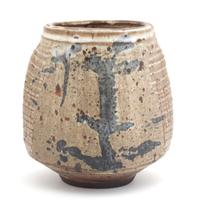A Studio Ceramic Vessel Height 8 1/2 inches. — OTTO AND VIVIKA HEINO (AMERICAN, B. 1915 AND 1909)