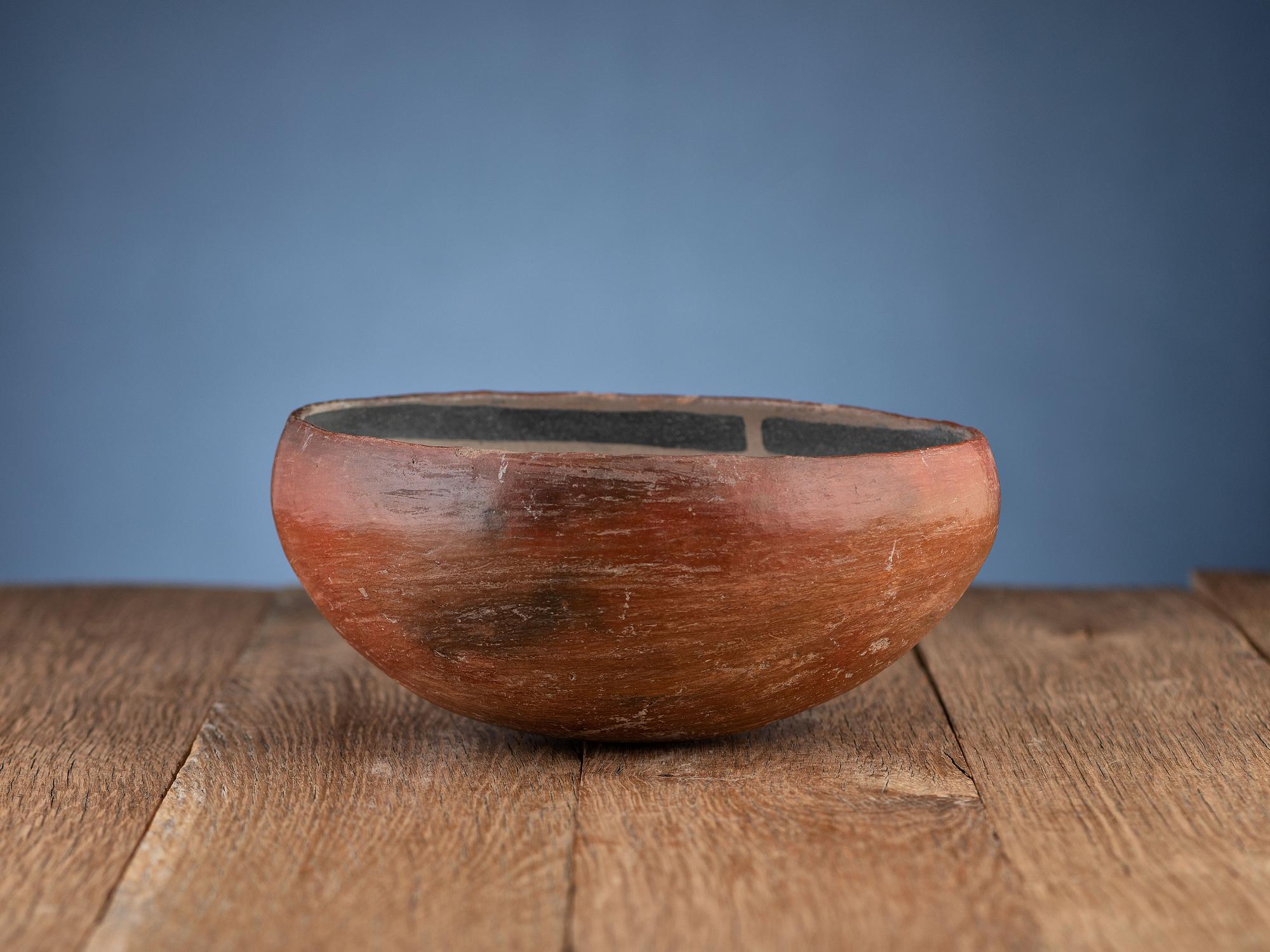 Roosevelt Redware Pottery Bowls