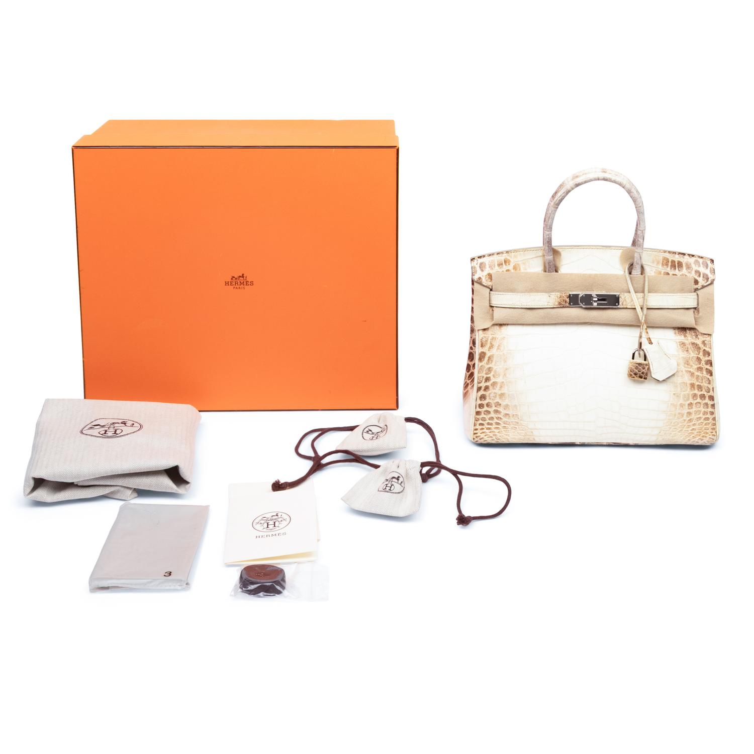 HERMÈS, BIRKIN 30 IN HIMALAYAN CROCODILE