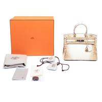 HERMÈS, BIRKIN 30 IN HIMALAYAN CROCODILE