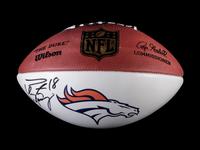 A Group of Peyton Manning Denver Broncos Signed Autograph Items,
