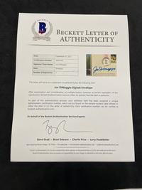 A Group of Joe DiMaggio Signed Autograph Items (Beckett Authentication Services BAS Certified),