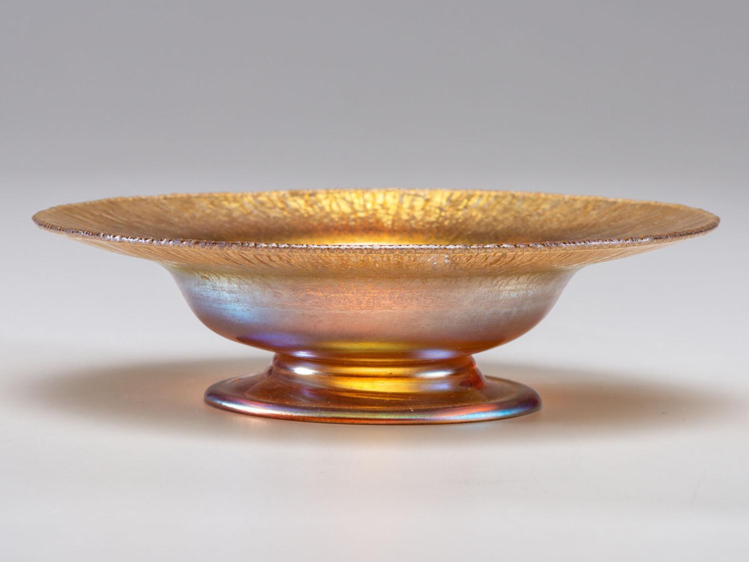 Stretched Glass Compote