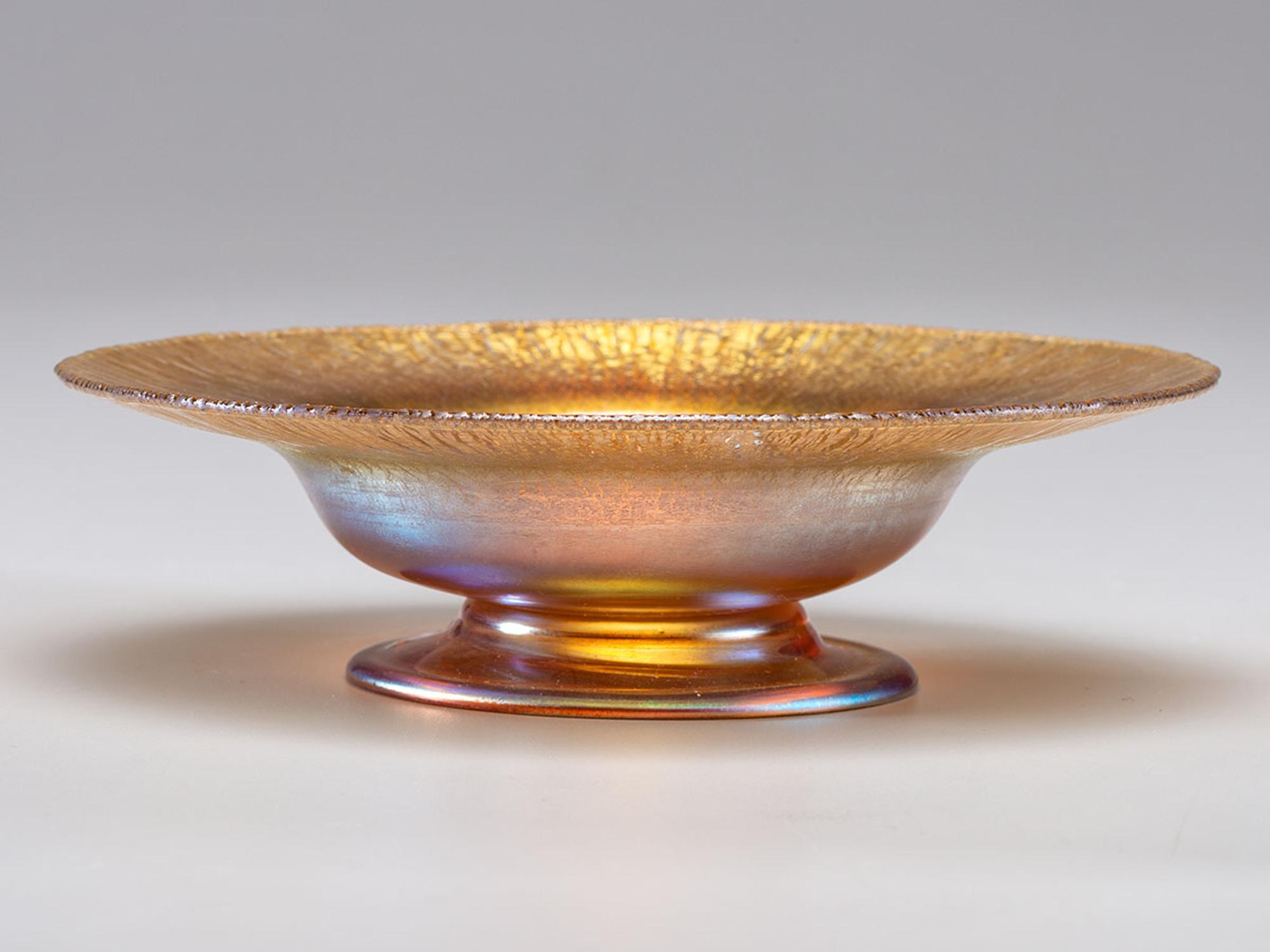 Stretched Glass Compote