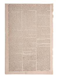 [FRENCH & INDIAN WAR]. Edinburgh Evening Courant. Edinburgh, Scotland: 11 October 1760.