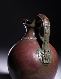 An Roman Bronze Oinochoe