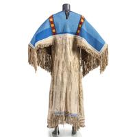 Shoshone Beaded Hide Dress