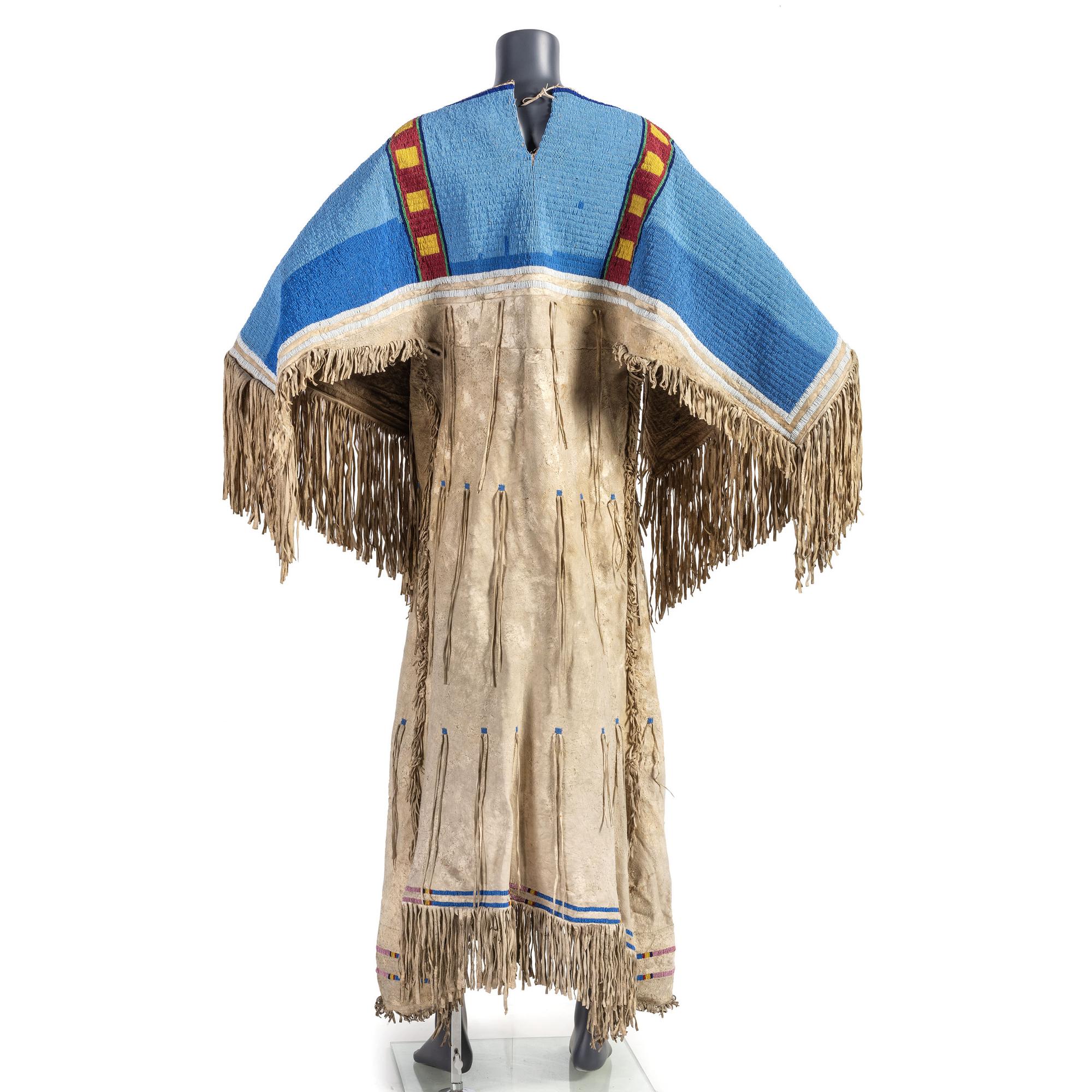 Shoshone Beaded Hide Dress