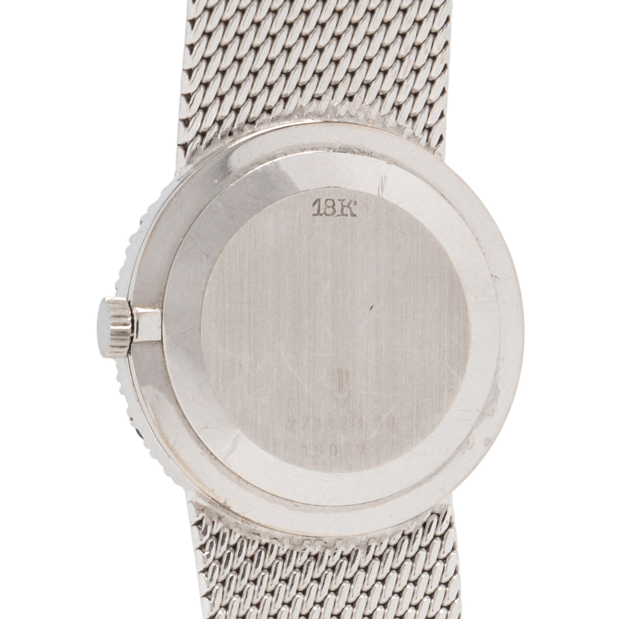 CORUM, DIAMOND, SAPPHIRE, LAPIS LAZULI, AND WHITE GOLD WATCH