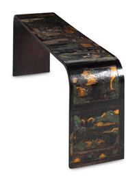 A Chinese Lacquer Console Table