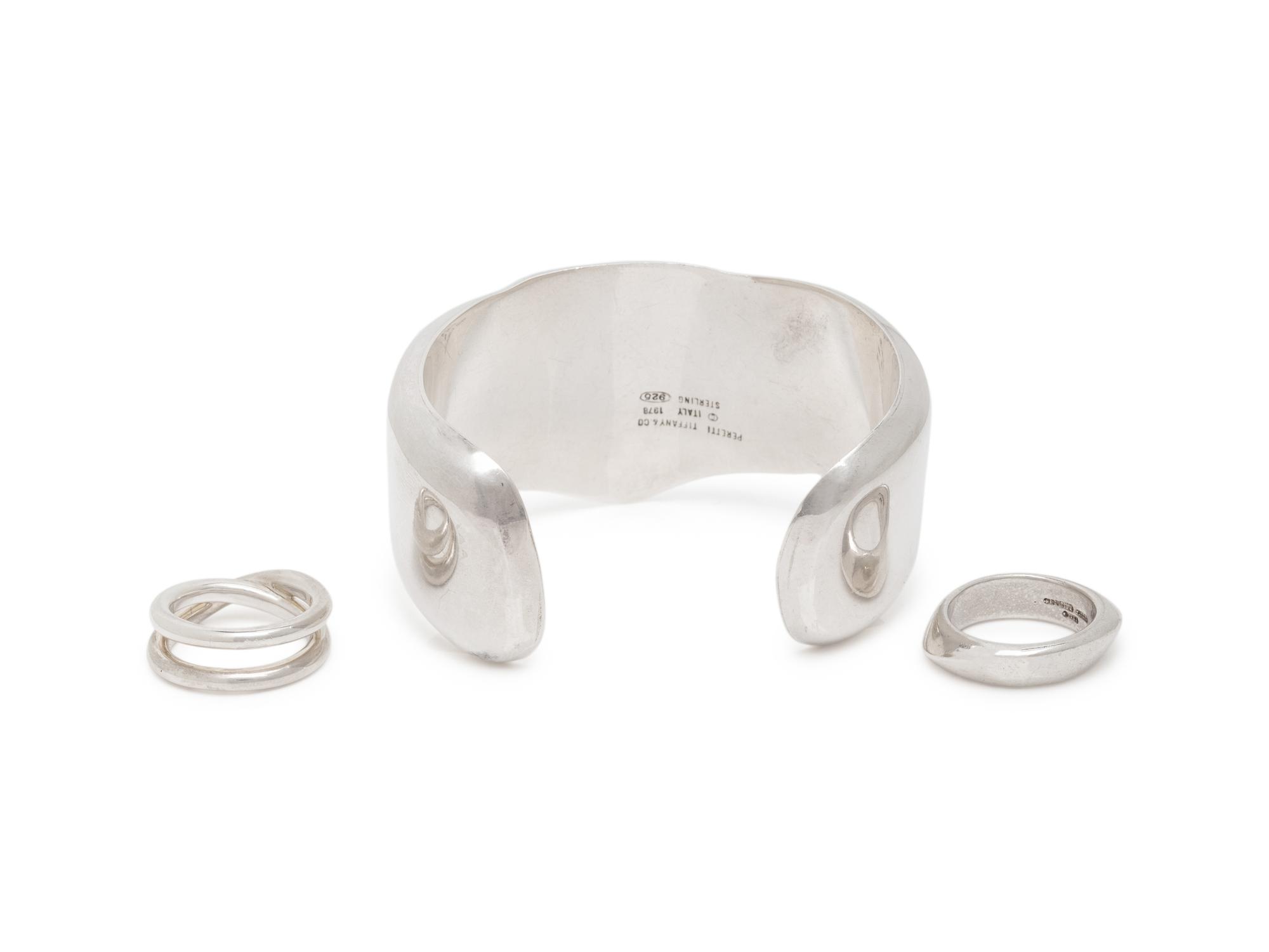 TIFFANY & CO., COLLECTION OF STERLING SILVER JEWELRY