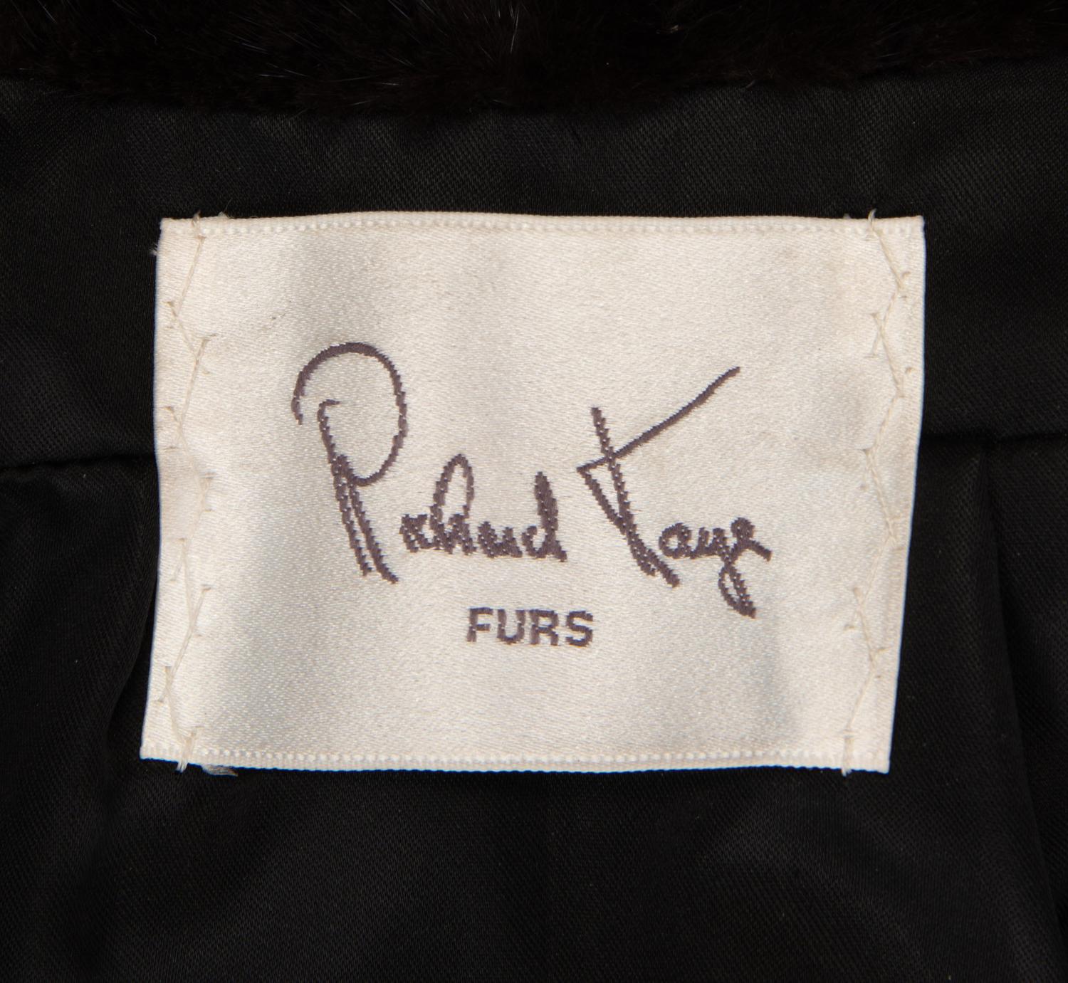 Richard Kaye Mink Coat, 1980-2000s