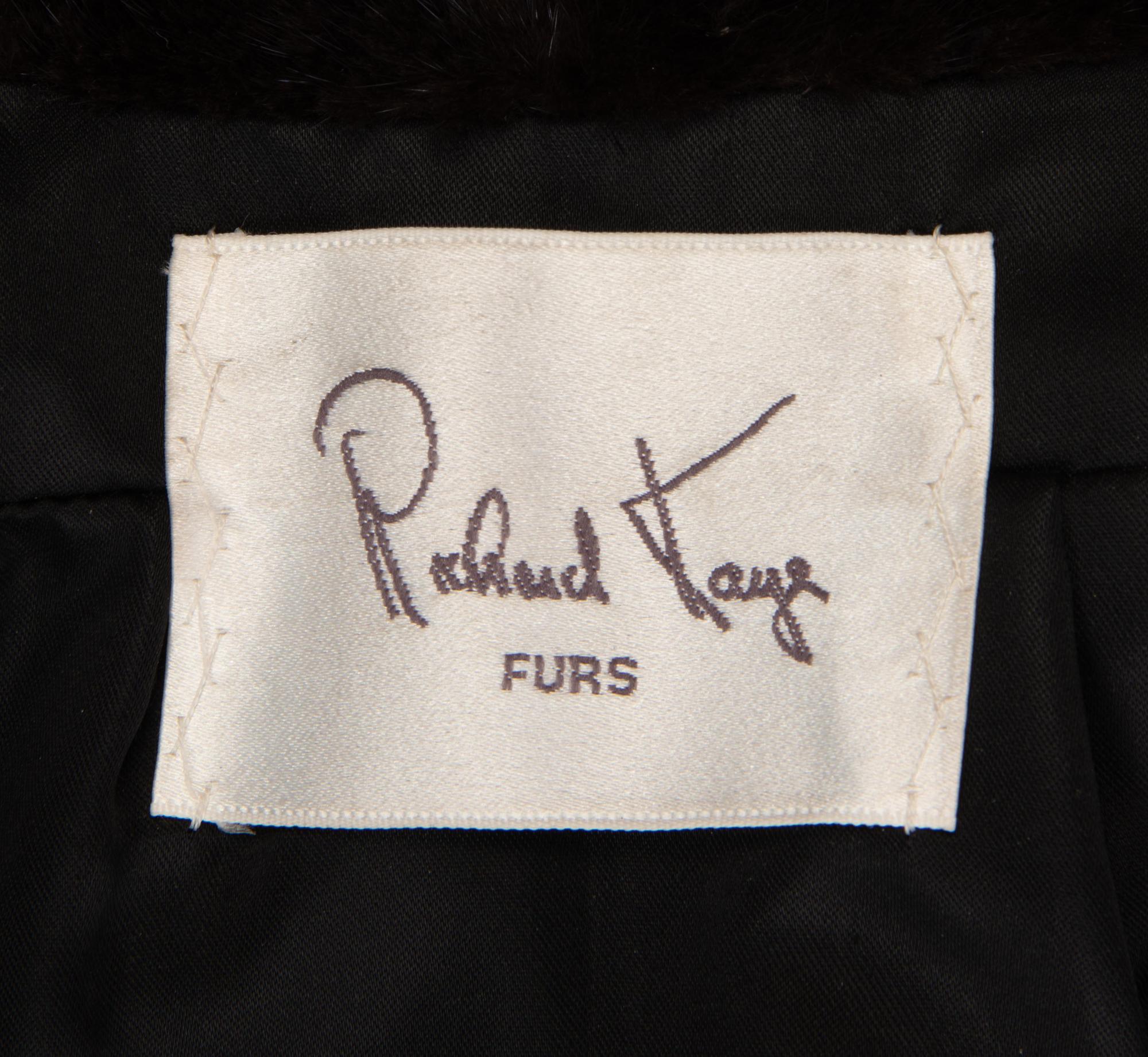 Richard Kaye Mink Coat, 1980-2000s