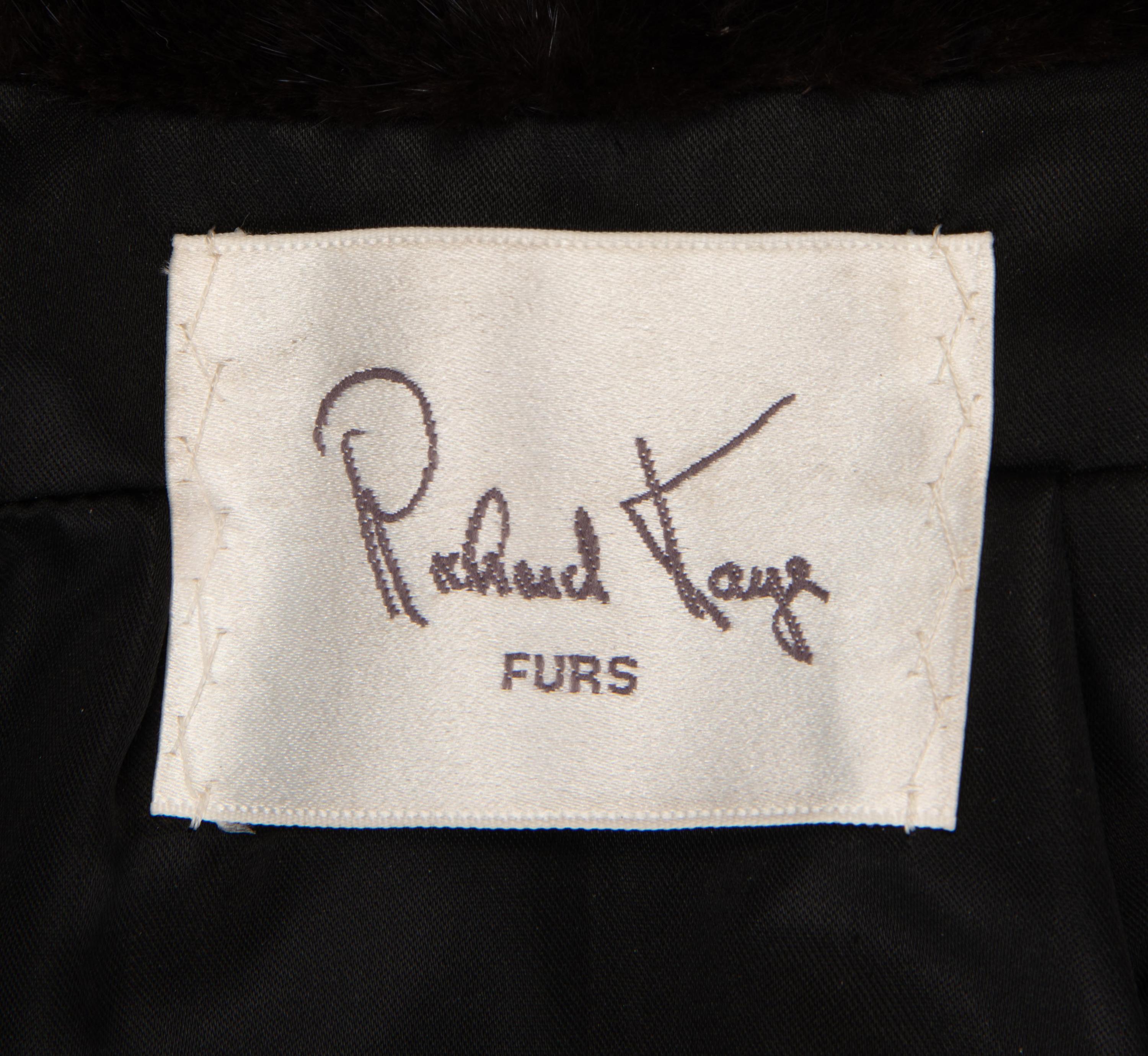 Richard Kaye Mink Coat, 1980-2000s