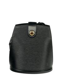Louis Vuitton Black Epi Leather Cluny Bag