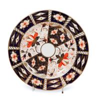 A Group of Royal Crown Derby Porcelain Dessert Service Articles