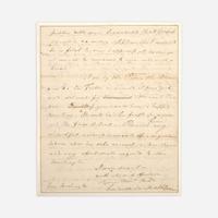 [Washington, George] Greene, Nathanael Autograph Draft Letter, signed