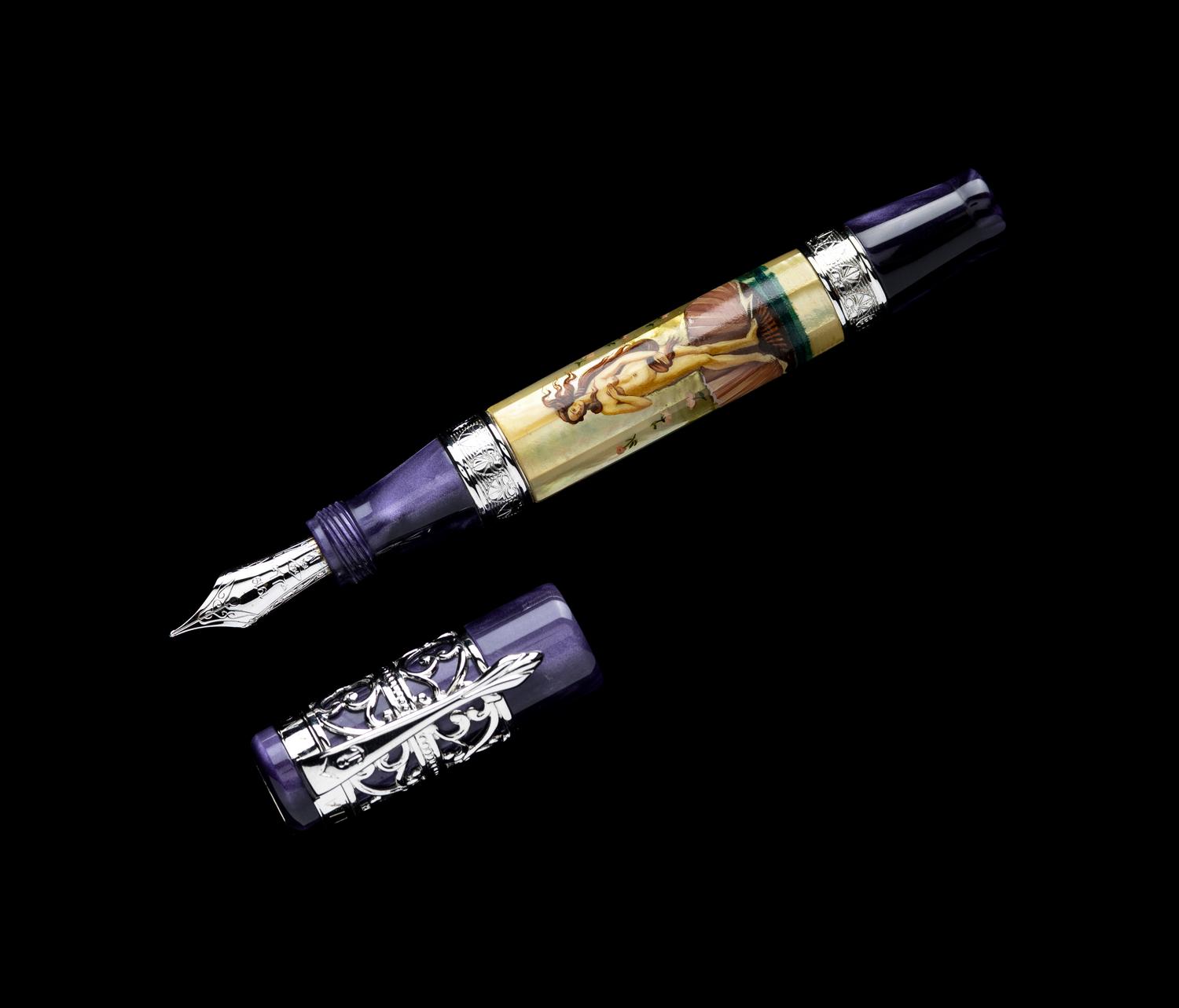 An Ancora Botticelli: The Birth of Venus Limited Edition Fountain Pen