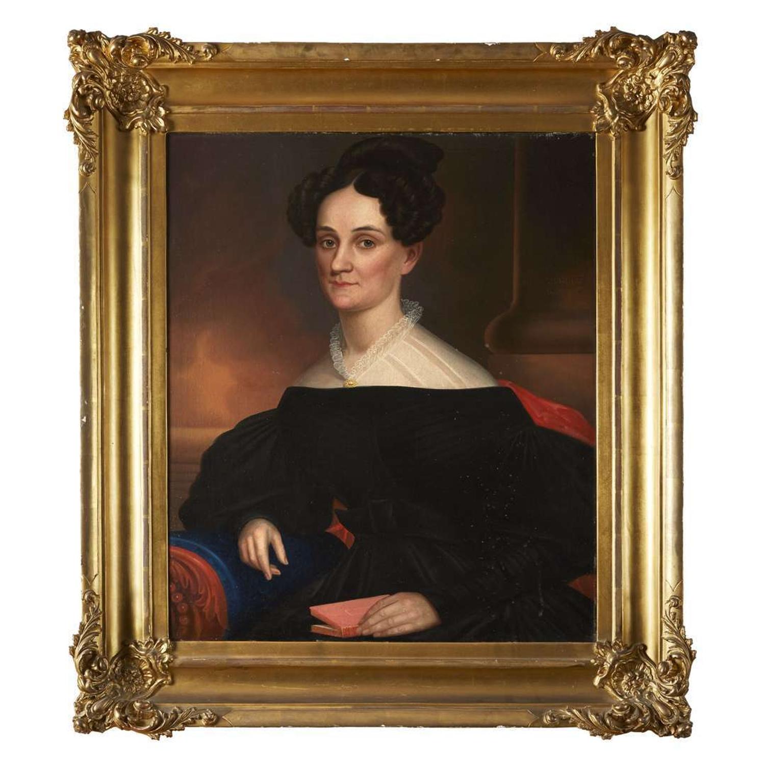Robert Street (1796-1865) Pair of portraits: a lady and a gentleman
