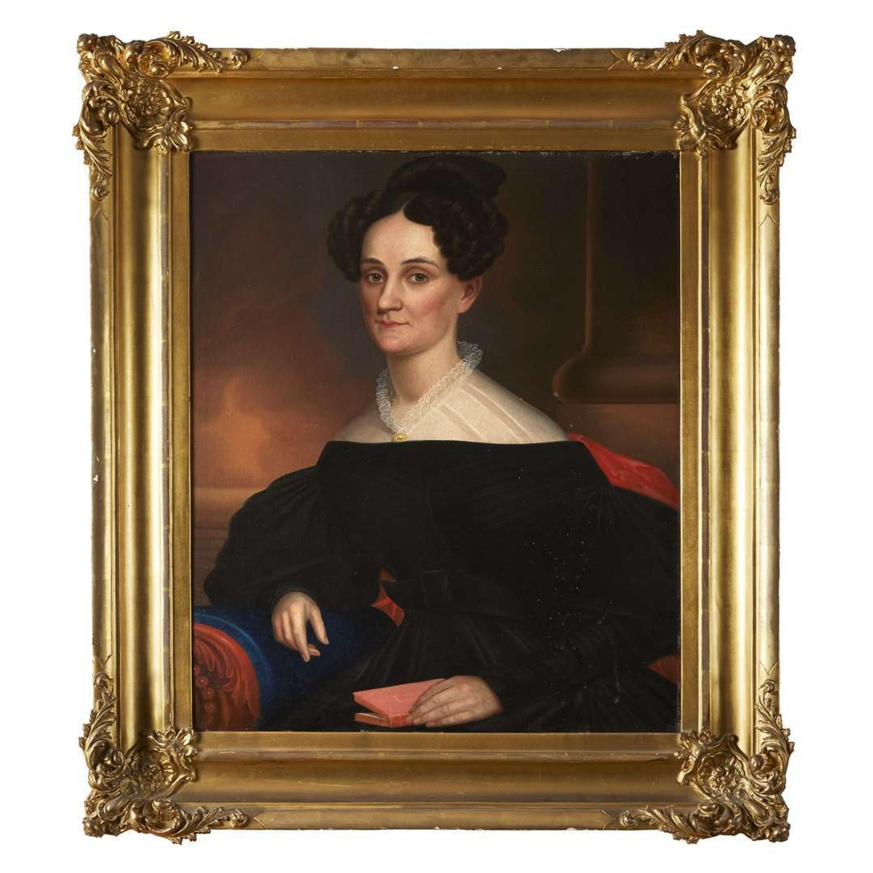 Robert Street (1796-1865) Pair of portraits: a lady and a gentleman