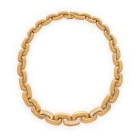 Marlene Stowe, Yellow Gold and Diamond Necklace