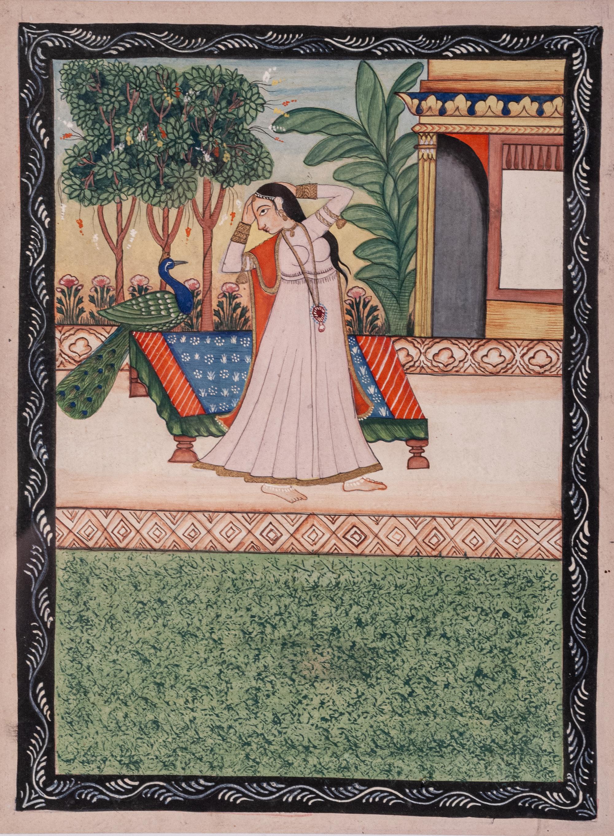 Four Indian Miniature Paintings