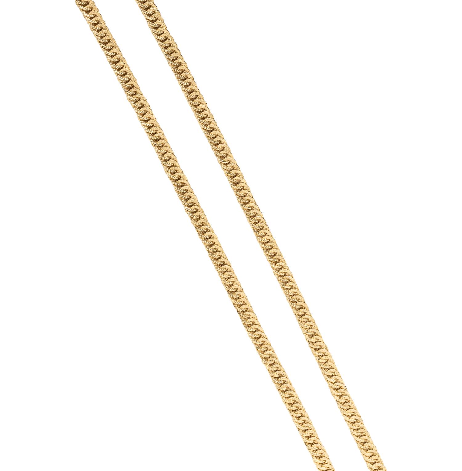 YELLOW GOLD LONG CHAIN