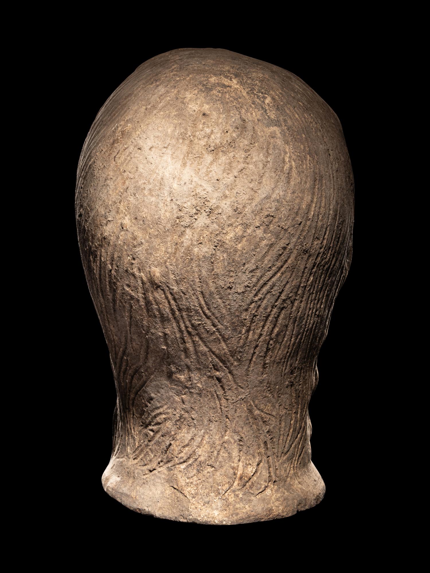 An Etruscan Terracotta Votive Head
