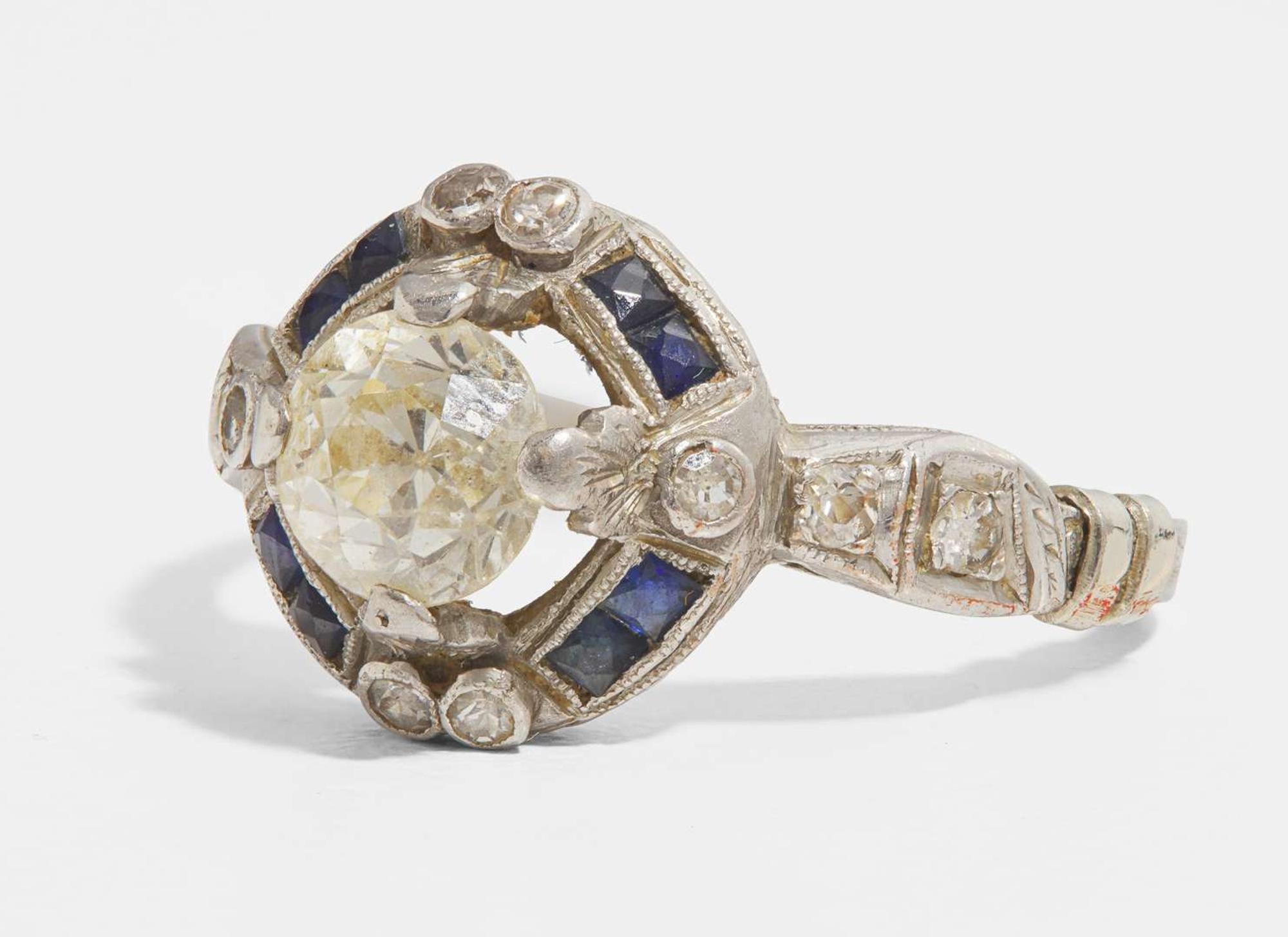An Art Deco Diamond Ring
