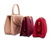 Three Judith Leiber Satin Hand Bags